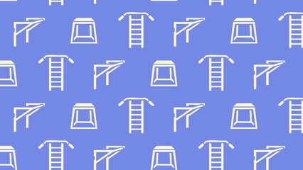 Vector gym body building cross fit pattern design multicoloured  