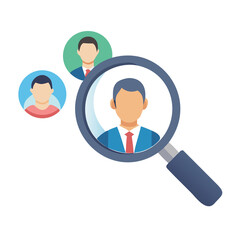 a-person-looks-through-a-magnifying-glass-at-one-i
