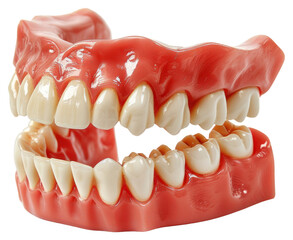 Obraz premium Dentist dental model dessert person mouth.