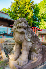 The view of Ogami Shrine at Hachinohe in Aomori, Japan