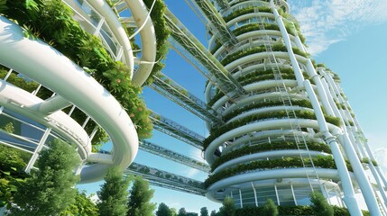 This building serves as a hub for green living, promoting sustainable practices and showcasing innovative eco-friendly design.