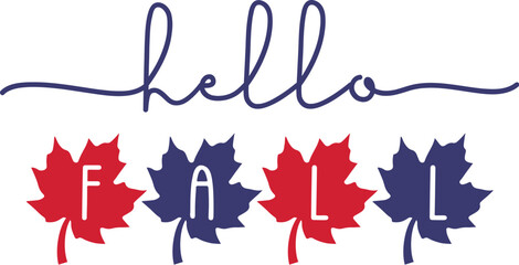 Canadian maple leaf Patriotic American flag vector illustration for the North American country