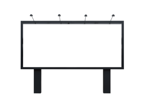 Blank Billboard Mockup: Perfect for Advertising & Branding Presentations