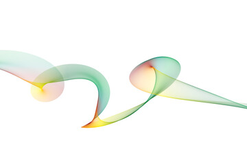 Abstract color curve background free material