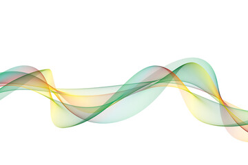 Naklejka premium Abstract color curve background free material
