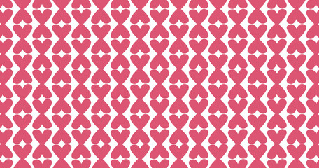 seamless pattern with pink shape.