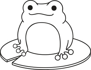 frog cartoon character
