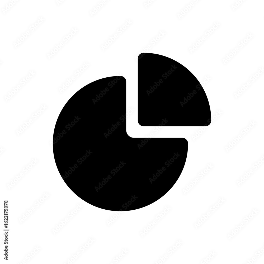 Poster black and white image of a landscape inside a rounded square with sliders on the right side of the s