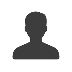 Minimal Flat Design User Profile Icon