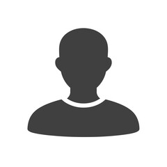 Minimal Flat Design User Profile Icon