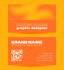 Obraz premium Creative Modern Business Card Design