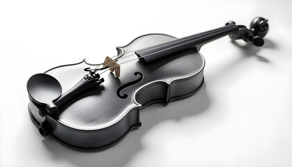violin musical instrument isolated on white background