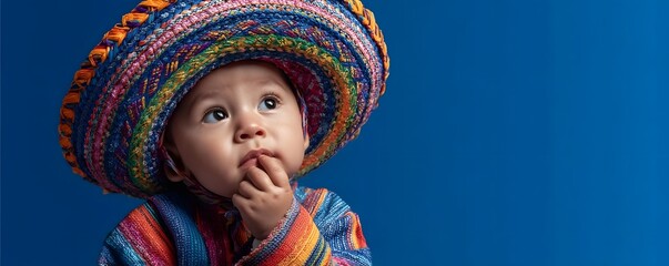 Infant at Cinco de Mayo festival