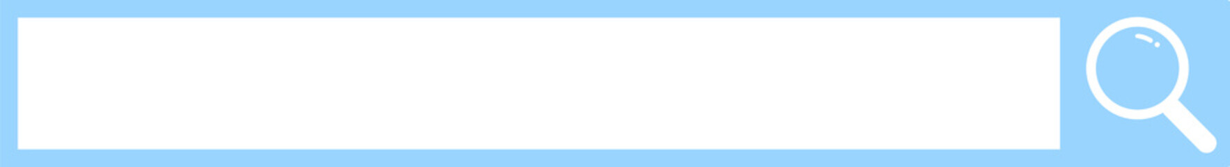 blue search frame box