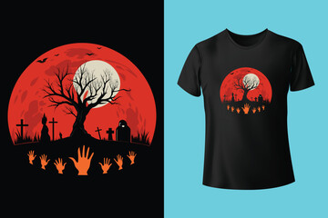 Gosh boo halloween mascot design with t-shirt . Boo illustration for halloween party and printing t-shirt