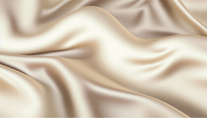 Light dropped elegant silk fabric background. Textile texture. Vector illustration