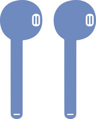 air pod icon vector transparent 
