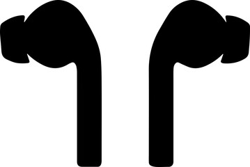 air pod icon vector transparent 