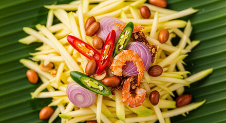 Kerabu Mangga (Spicy Green Mango Salad)