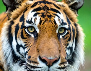 Fototapeta premium close up portrait of a tiger