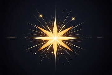 Fototapeta premium The Effect Of The Luminous Light. They Are Sparkling And Bursting.
