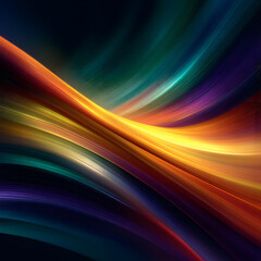 Obraz premium Abstract dynamic design with swirling, vibrant colors