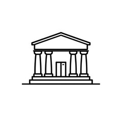 bank icon with transparent background PNG and JPEG image