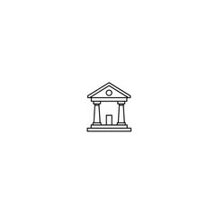 bank icon with transparent background PNG and JPEG image