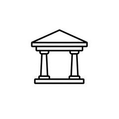 bank icon with transparent background PNG and JPEG image