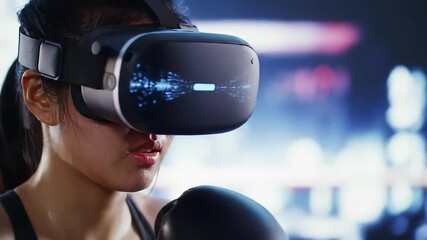 Virtual Reality Boxing Immersive Fitness & Training Experience - Powered by Adobe