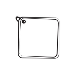 blank notebook isolated on white	