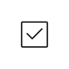 User interface checkbox icon transparent background