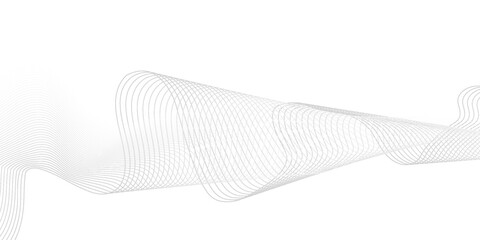 Abstract vector background with black wavy lines.