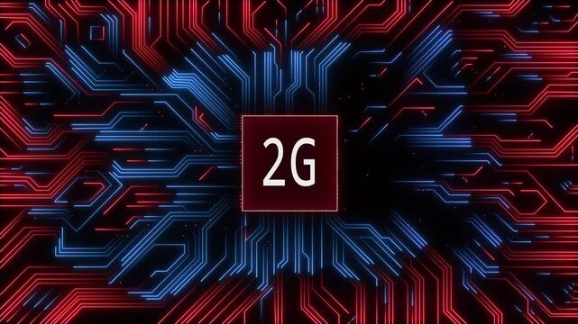futuristic 2g technology wireless data high-speed internet network concept motion graphic animation 4k. 4G Wireless Technologies. Technology Network Digital Data Connection . 4K VIDEO