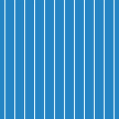 Sky blue slim vertical stripe pattern vector