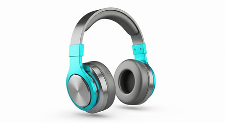 headphones isolated on white