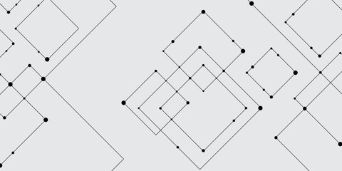 Abstract background with technology communication data element shape line and dots perfect for advertisements, posters, presentations, website background. Science technology futuristic concept.