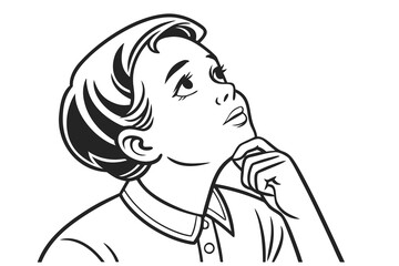 vector illustration of a woman