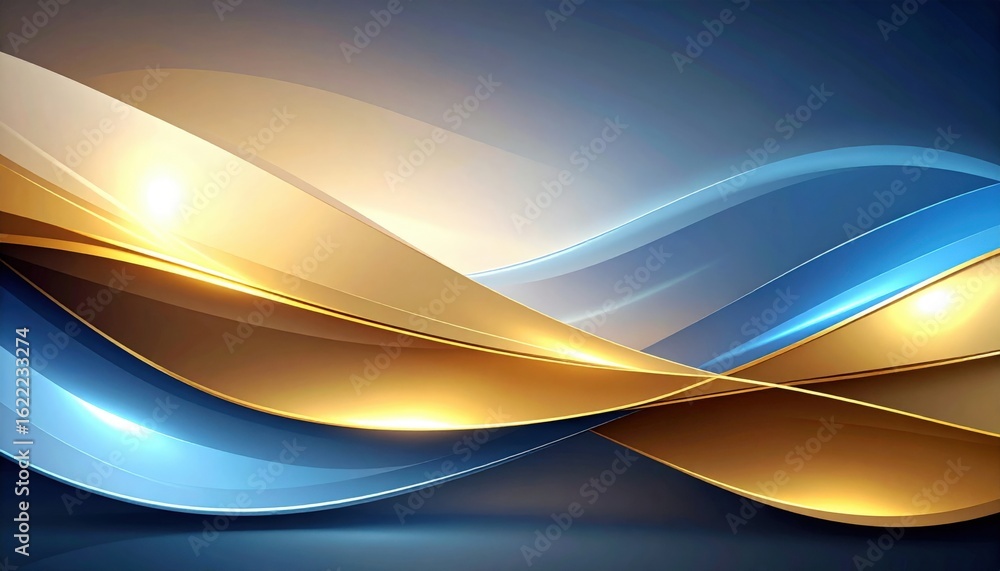Poster dynamic flowing waves of colorful patterns abstract digital artwork vibrant environment artistic con