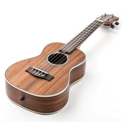 Fototapeta premium acoustic guitar isolated on white