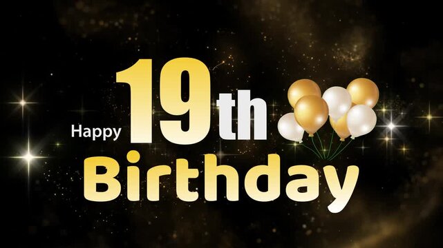 Happy 19Th Birthday Images – Browse 2,587 Stock Photos