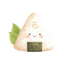 Cute Cartoon Onigiri Rice Ball