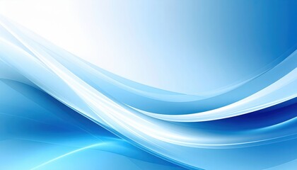 Dynamic blue waves flowing in abstract design digital art contemporary style vibrant environment aesthetic viewpoint visual concept for creativity