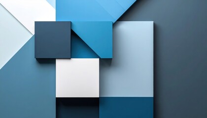 Abstract geometric composition digital design graphic art modern aesthetic close-up view visual harmony for creative inspiration