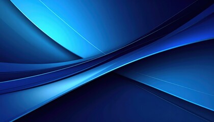 Dynamic blue wave patterns abstract digital art graphic design modern aesthetic digital environment visual harmony