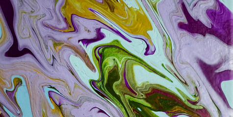 Seamless Artistic Design Featuring Light and Liquid Colors