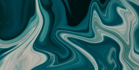 A Creative Combination of Dirty Parchment and Liquid Art