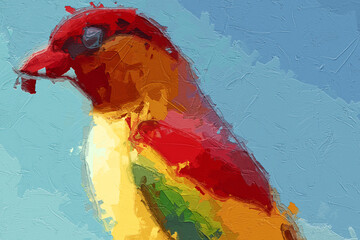 Various oil paintings, flowers, birds, lakes, landscapes, chrysanthemums, cats, dogs, lotus leaves,...