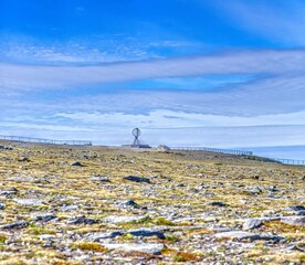 North Cape wide arctic landscape