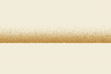 Horizontal band of golden dots, gradient effect